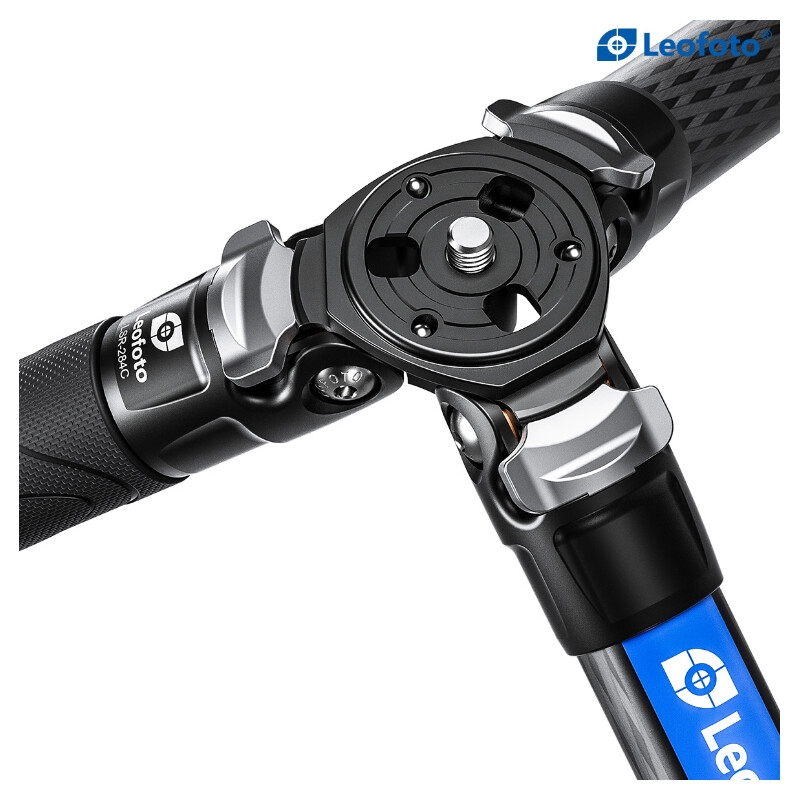 Leofoto Carbon-Dreibeinstativ LSR-324C Rapid Ranger mit Beinklemmen + Ballhead LH-40