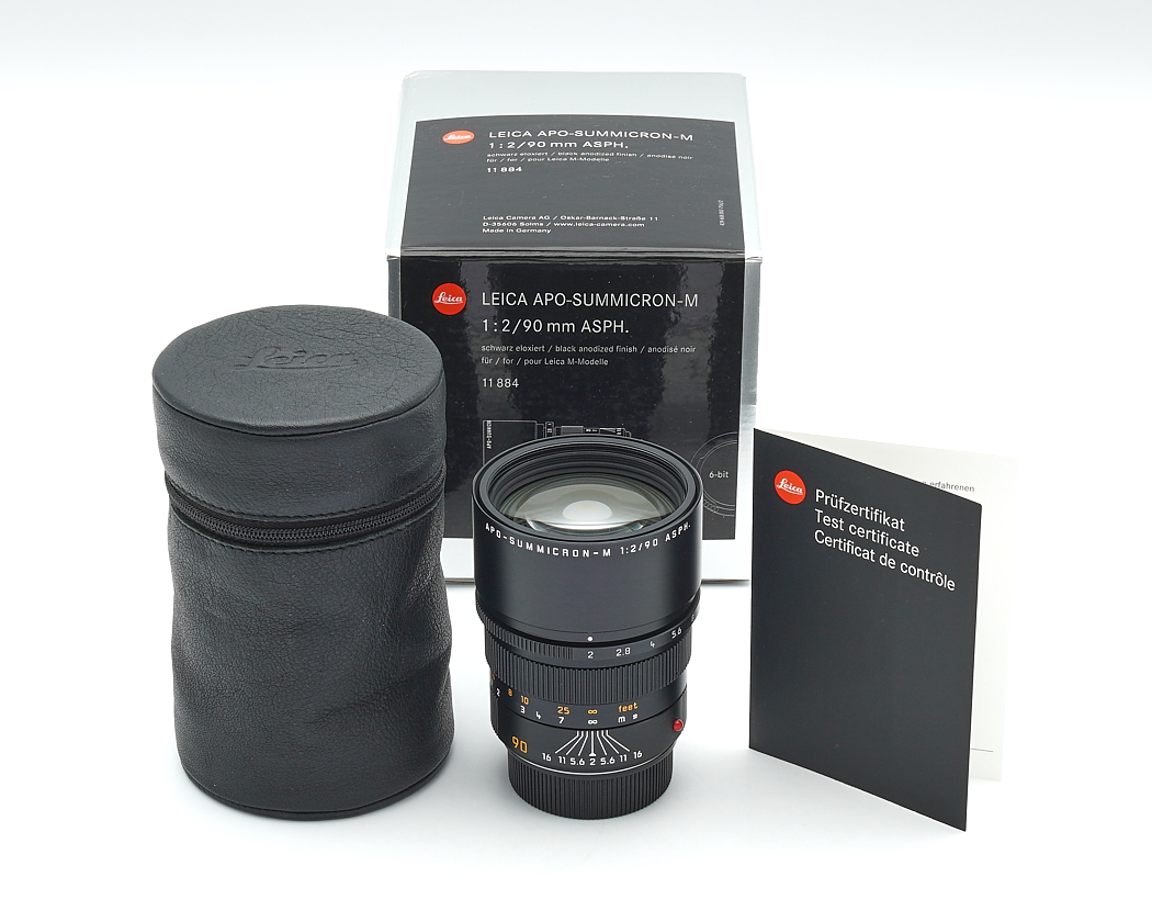 Leica APO-SUMMICRON-M 90mm 2.0 ASPH 11884 6bit wie neu #50532**