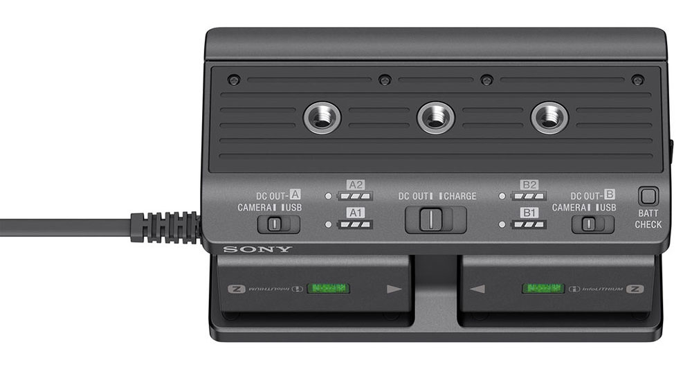 Kamera-Ladegerät, Dual-Akku, Sony, LCD-Anzeigen, DC OUT