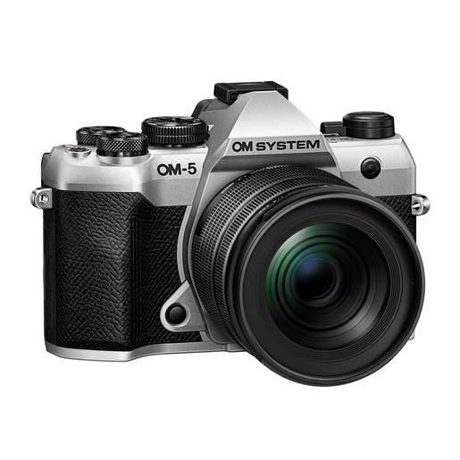 OM SYSTEM OM-5 II silber + M. Zuiko Digital ED 12-45mm 4.0 PRO