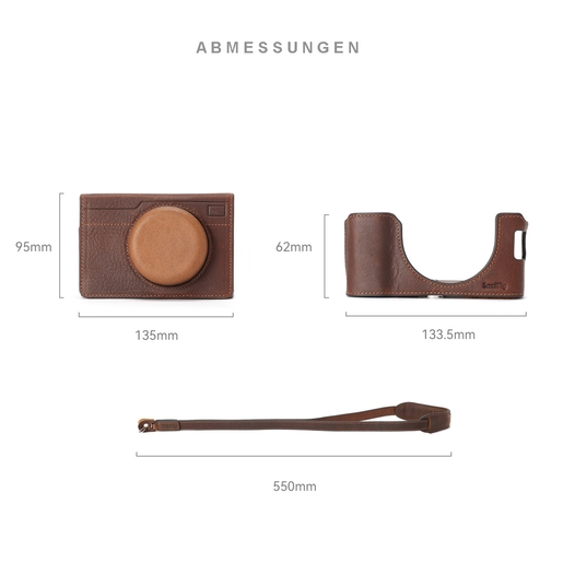 SmallRig 4558 Ledertasche für Fujifilm X100VI
