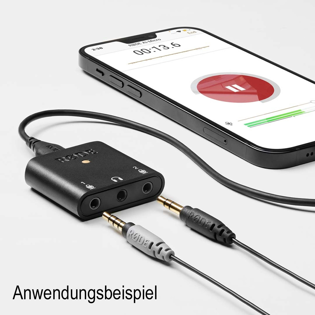 Rode AI-Micro Ultra-kompaktes 2-Kanal USB Audio In