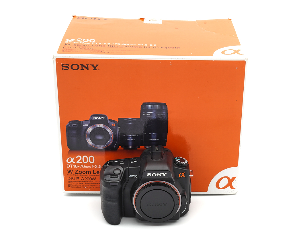 Sony Alpha 200 Gehäuse geprüft vom Fachhändler #48329**