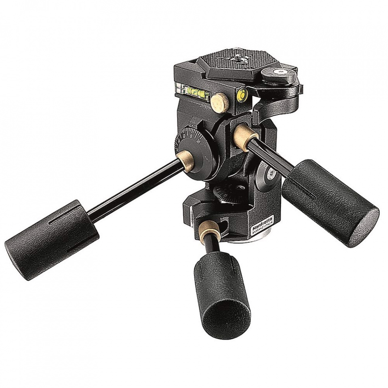 Manfrotto 229 Super Pro 3-Wege-Kopf mit Zusatzsich