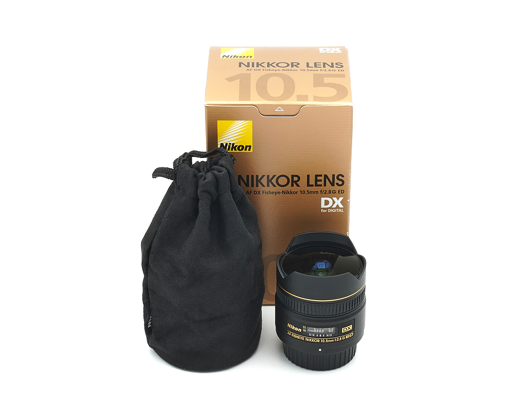 Nikon AF DX Fisheye NIKKOR 2,8/10,5mm G ED wie neu #50806**