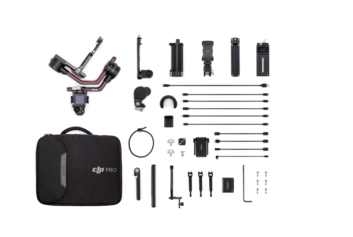 DJI RS 2 Pro Combo Einhandgimbal Set Stabilisierungssystem