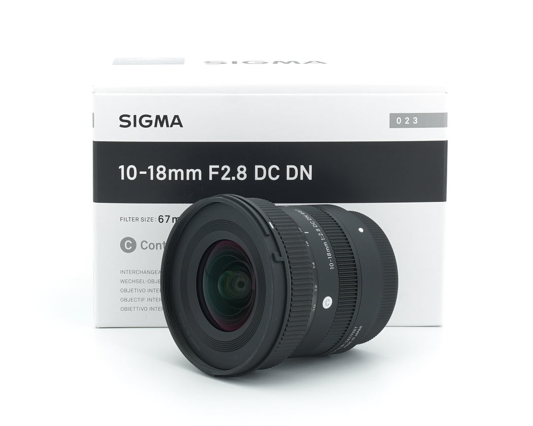 Objektiv, 10-18mm, F2.8, DC DN, Sigma