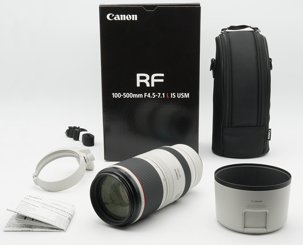 objektiv, RF 100-500mm, Teleobjektiv, Canon RF, Objektivkit