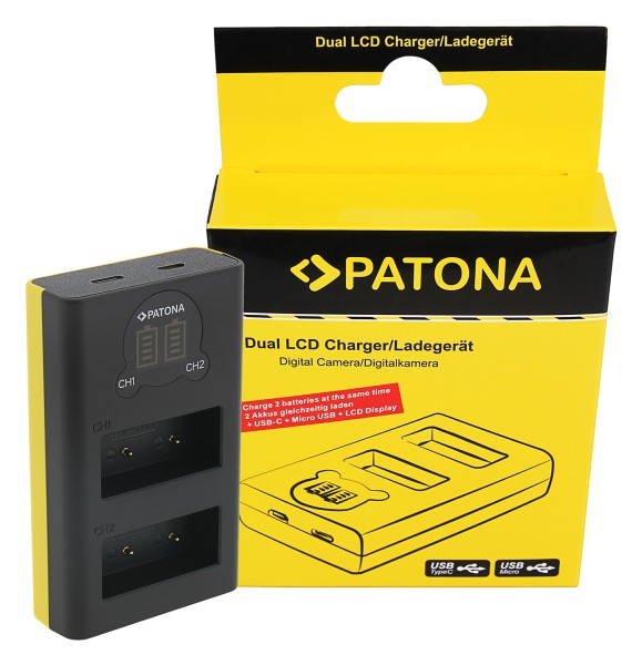 Patona Dual Ladegerät für Fuji NP-W126
