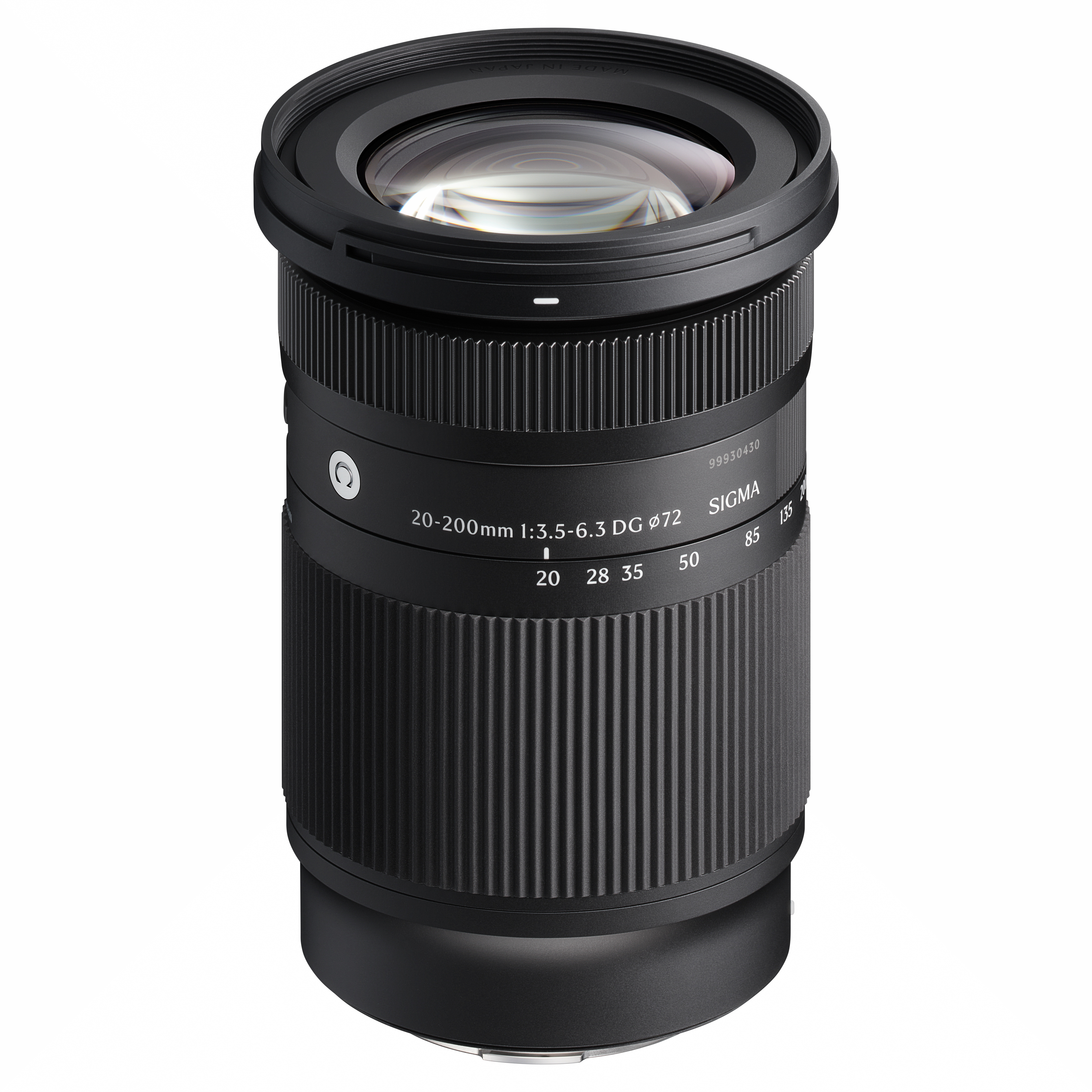 Sigma Contemporary 20-200mm 3.5-6.3 DG für Sony E-Mount + V.M.C. Slim UV Filter 72mm