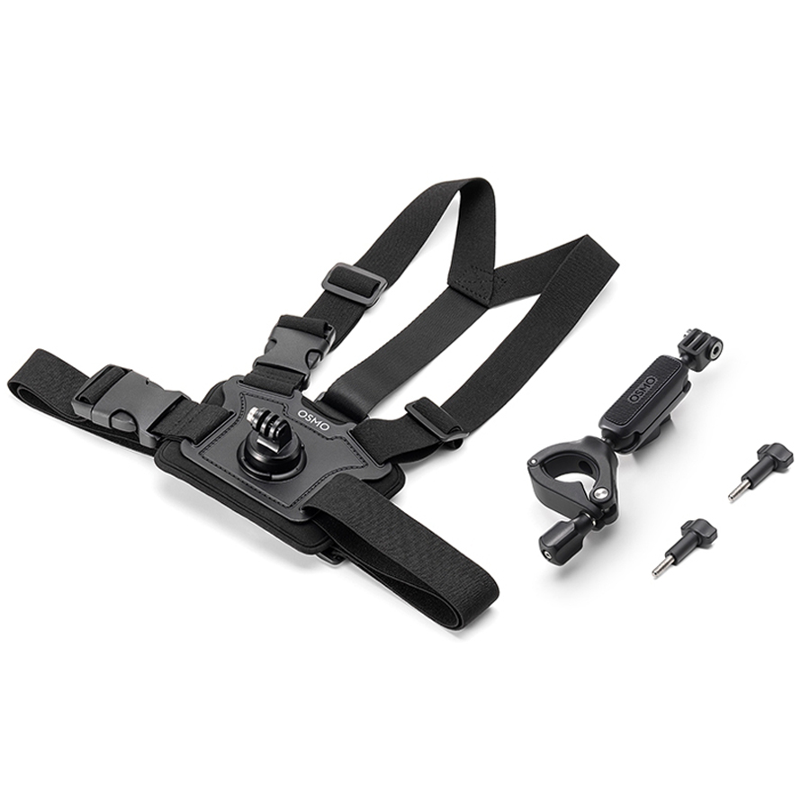 DJI Osmo Action Bike-Zubehörset Brustgurt-/Lenkerhalterung + Schrauben
