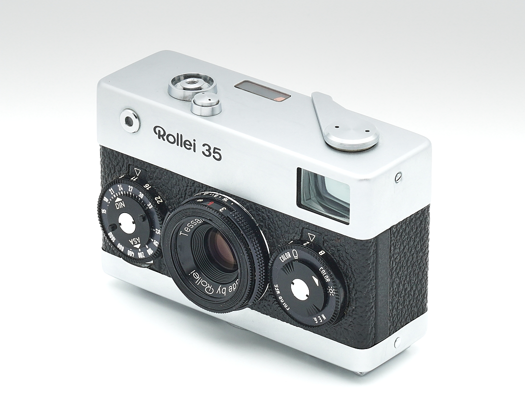 Rollei 35 silber wie neu, komplett geprüft #X40830*
