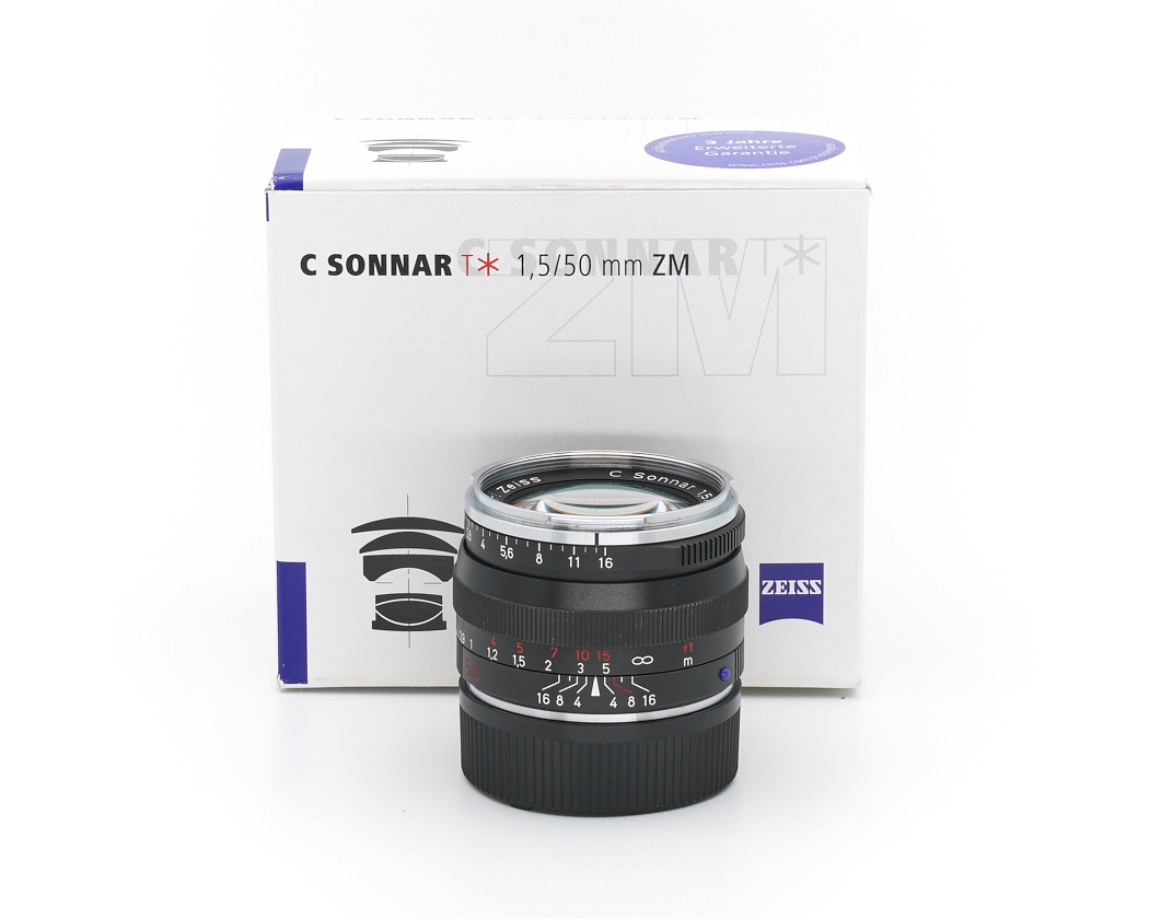 Objektiv, Zeiss, Manueller Fokus, 50mm, ZM