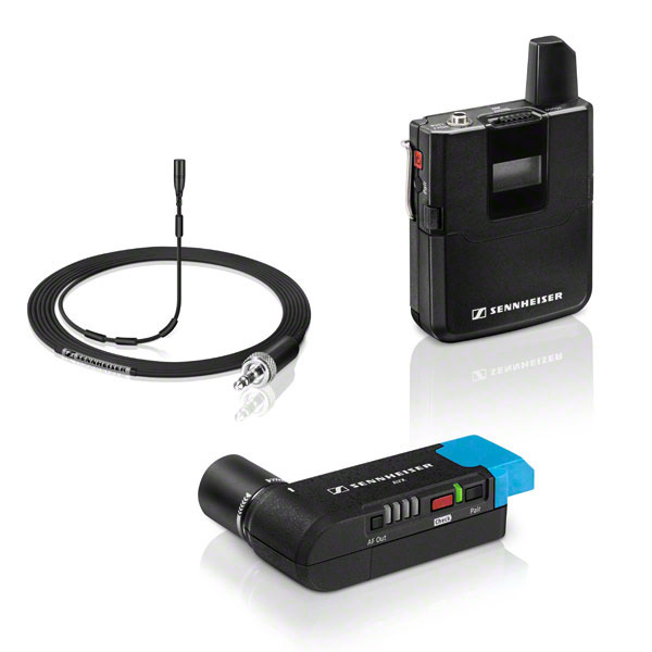 Sennheiser AVX-MKE2-3EU Lavaliermikrofon Set, schwarz