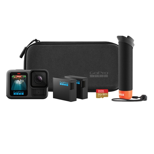 GoPro HERO13 Black Accessory Hard Bundle 2 Akkus+
