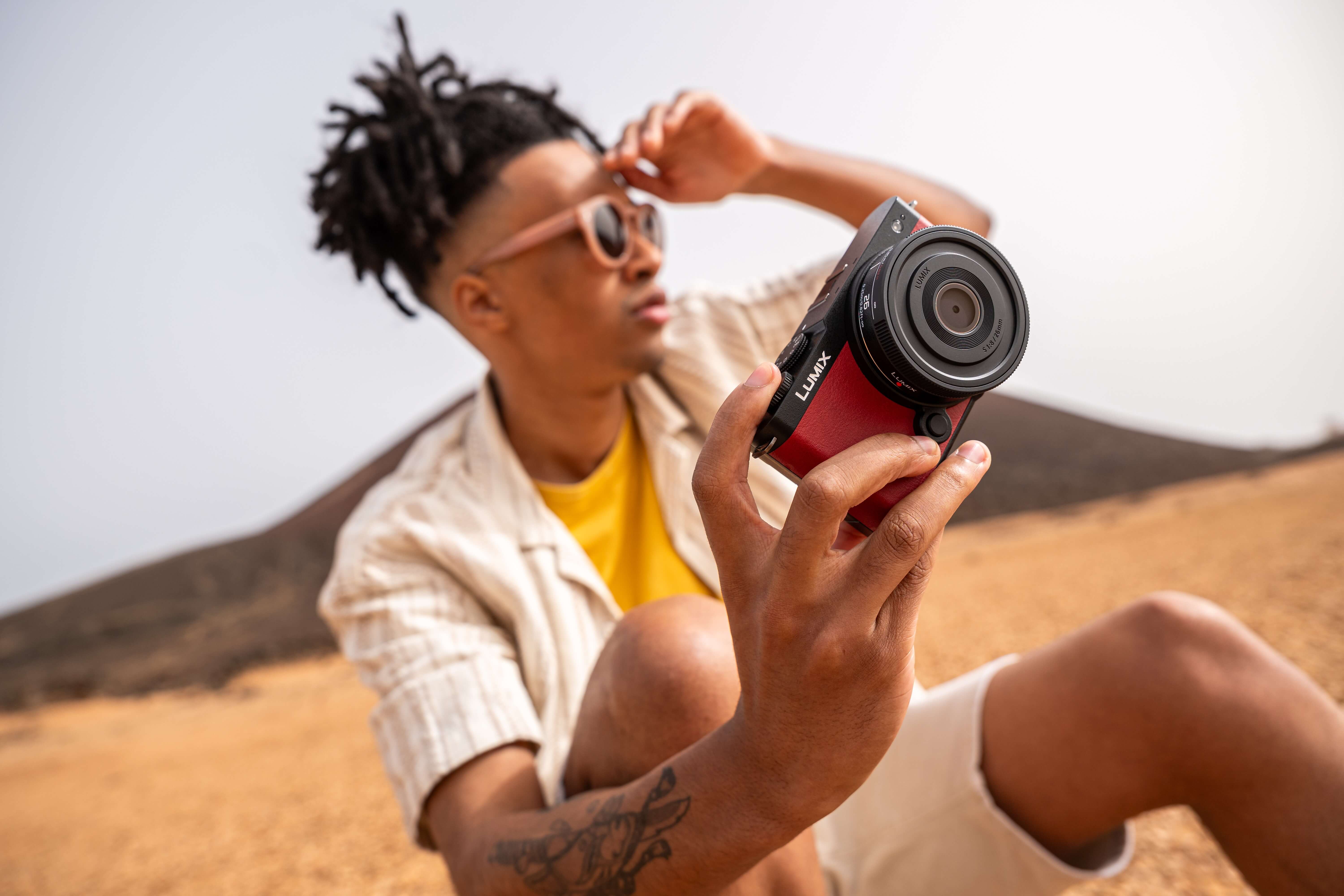 Panasonic Lumix S9 Gehäuse rot