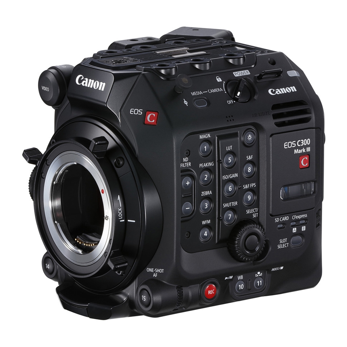 Canon EOS C300 Mark III+EU-V2 Expansion Body Camco