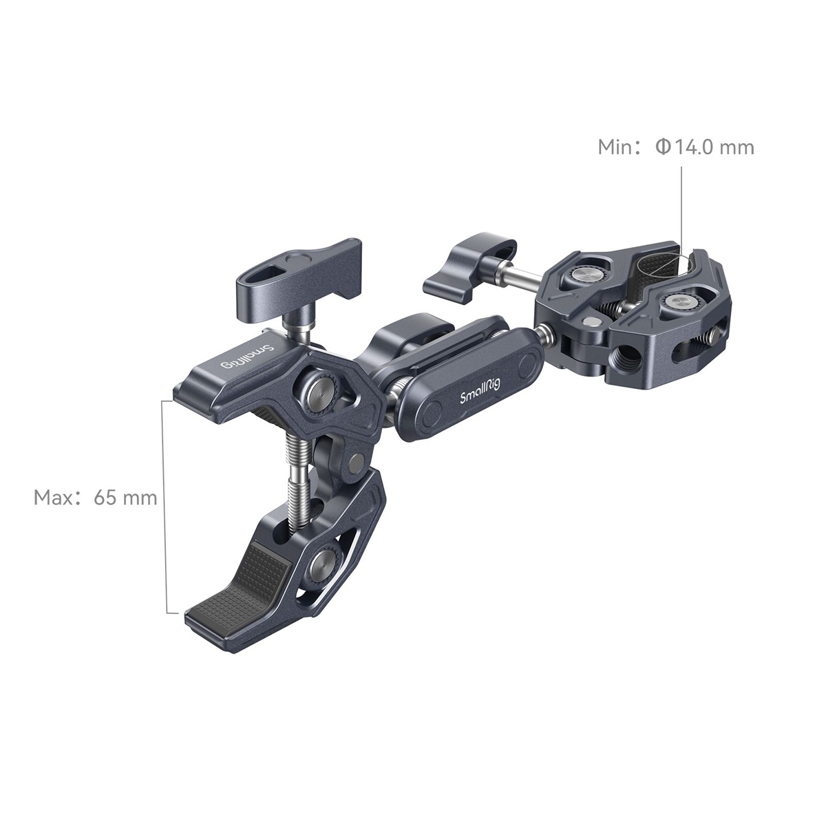 SmallRig 4103B Super Clamp with double Crap Shaped Clamps