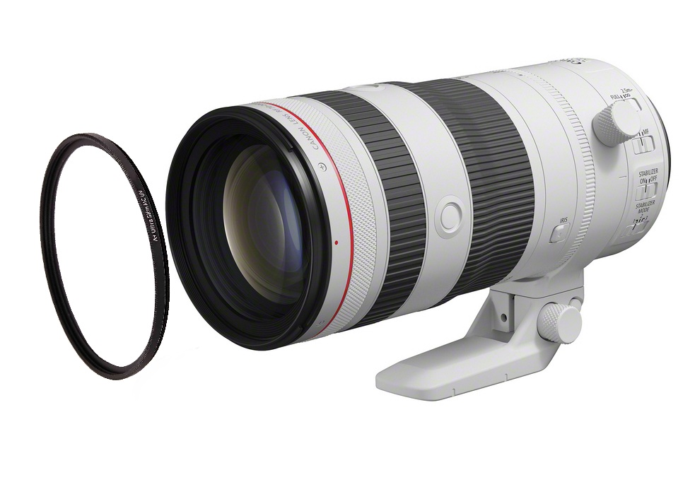 Objektiv, Teleobjektiv, weiße Linse, Frontlinsenelement, Stativanschluss