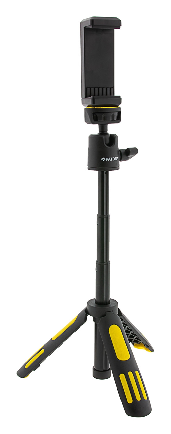 PATONA erweiterbares Stativ mit Smartphone-Clip