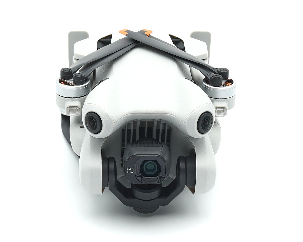drohne, kopfmontiert, kamera, Gimbal, Propellerarme