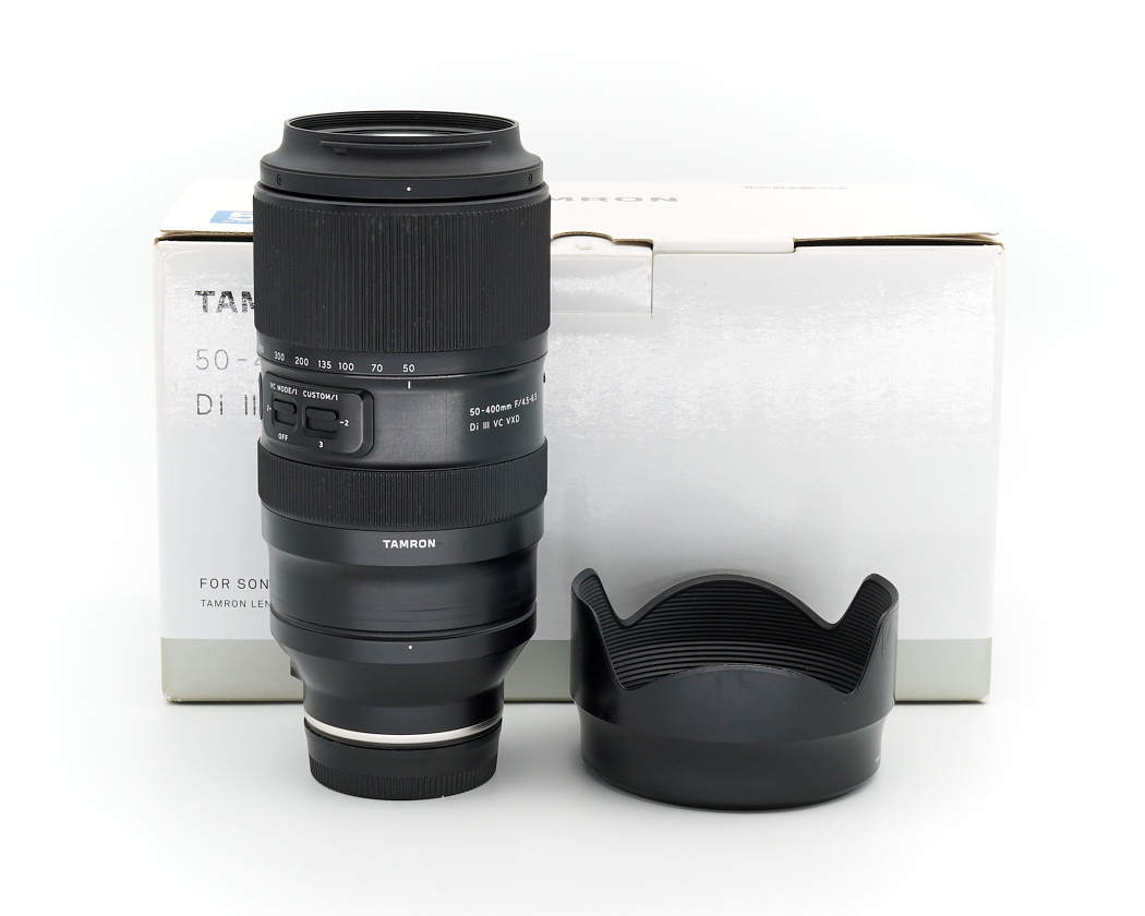 Tamron 50-400mm 4.5-6.3 Di III VC VXD für Sony E-Mount, Topzustand #39294**