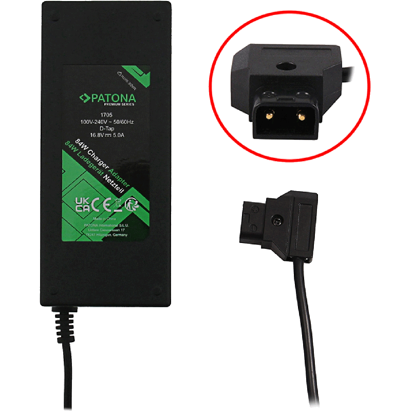 PATONA Premium D-Tap Ladegerät 5A für Sony