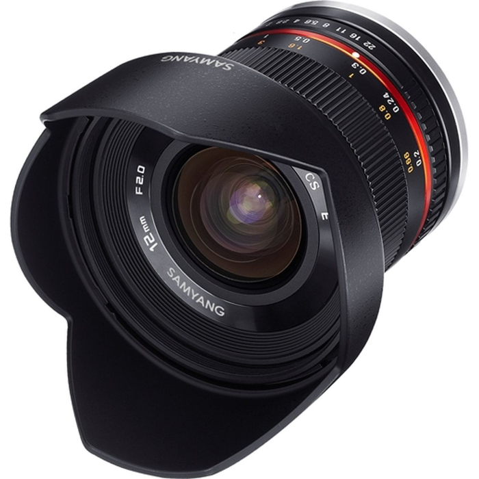 Samyang MF 12mm 2.0 APS-C Fuji X schwarz
