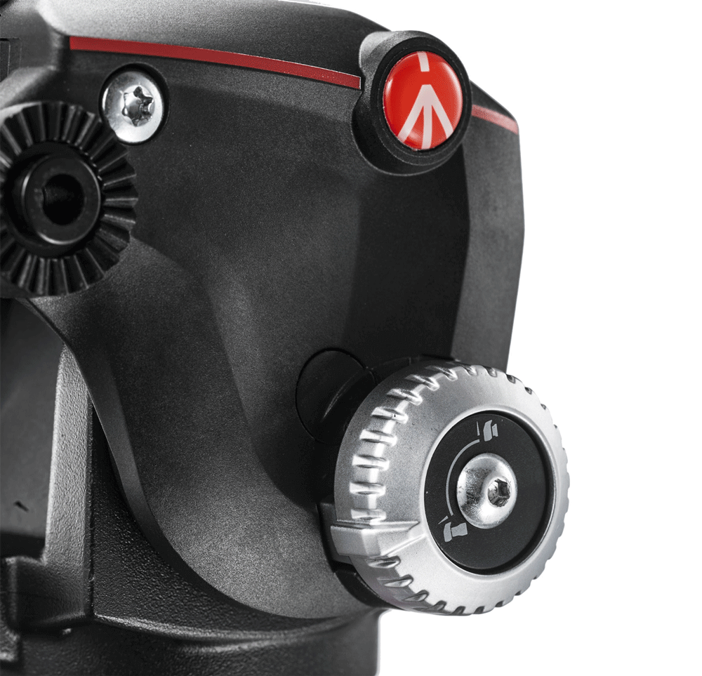 Manfrotto XPRO Fluid-Stativkopf mit variabler Fluidsteuerung