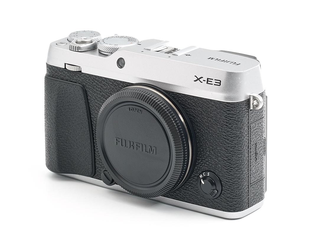 kamera, digitale kamera, XF-model, wechselobjektiv, silber-schwarz