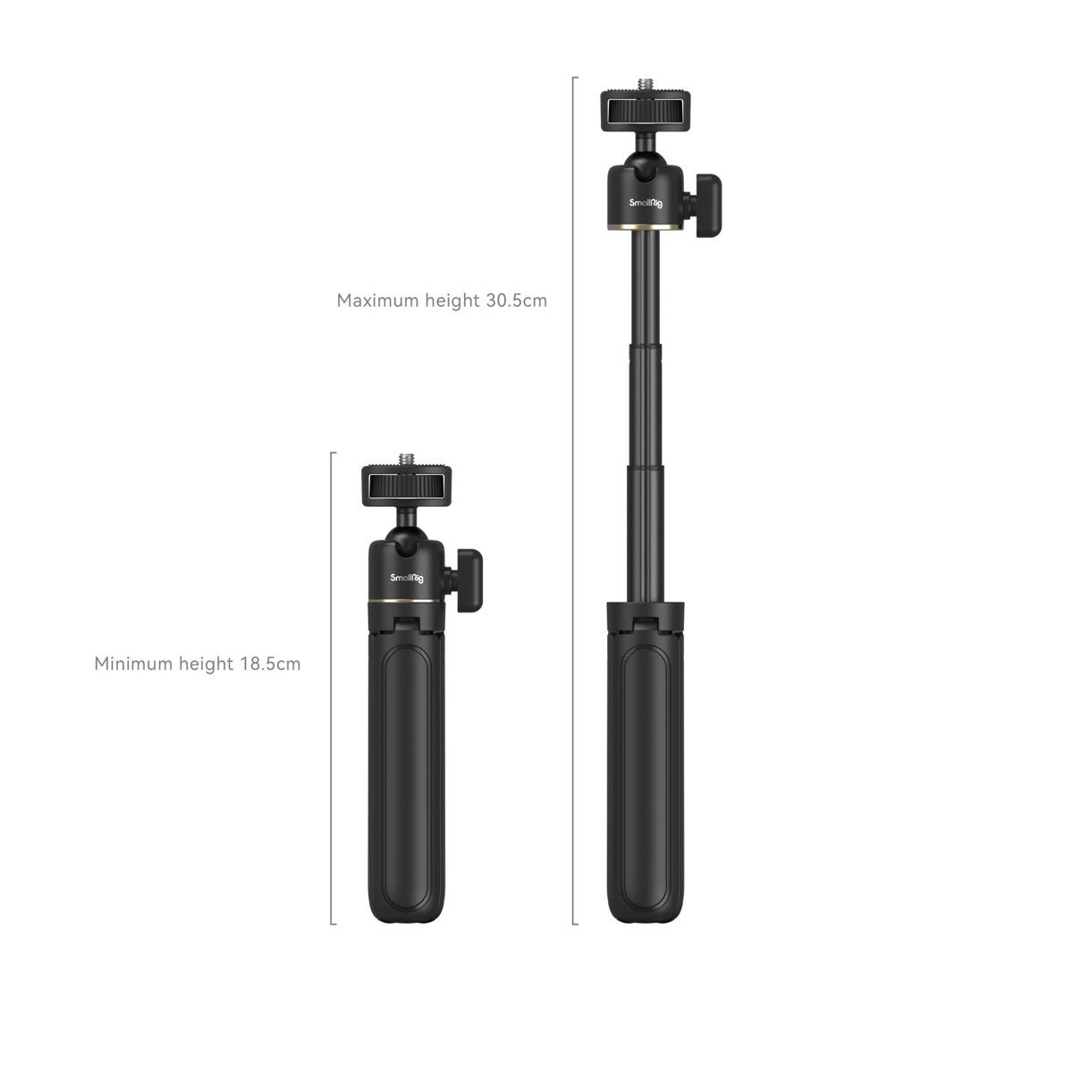 SmallRig 4369 Smartphone Vlog Stativ Kit VK-50 Erweiterte Version