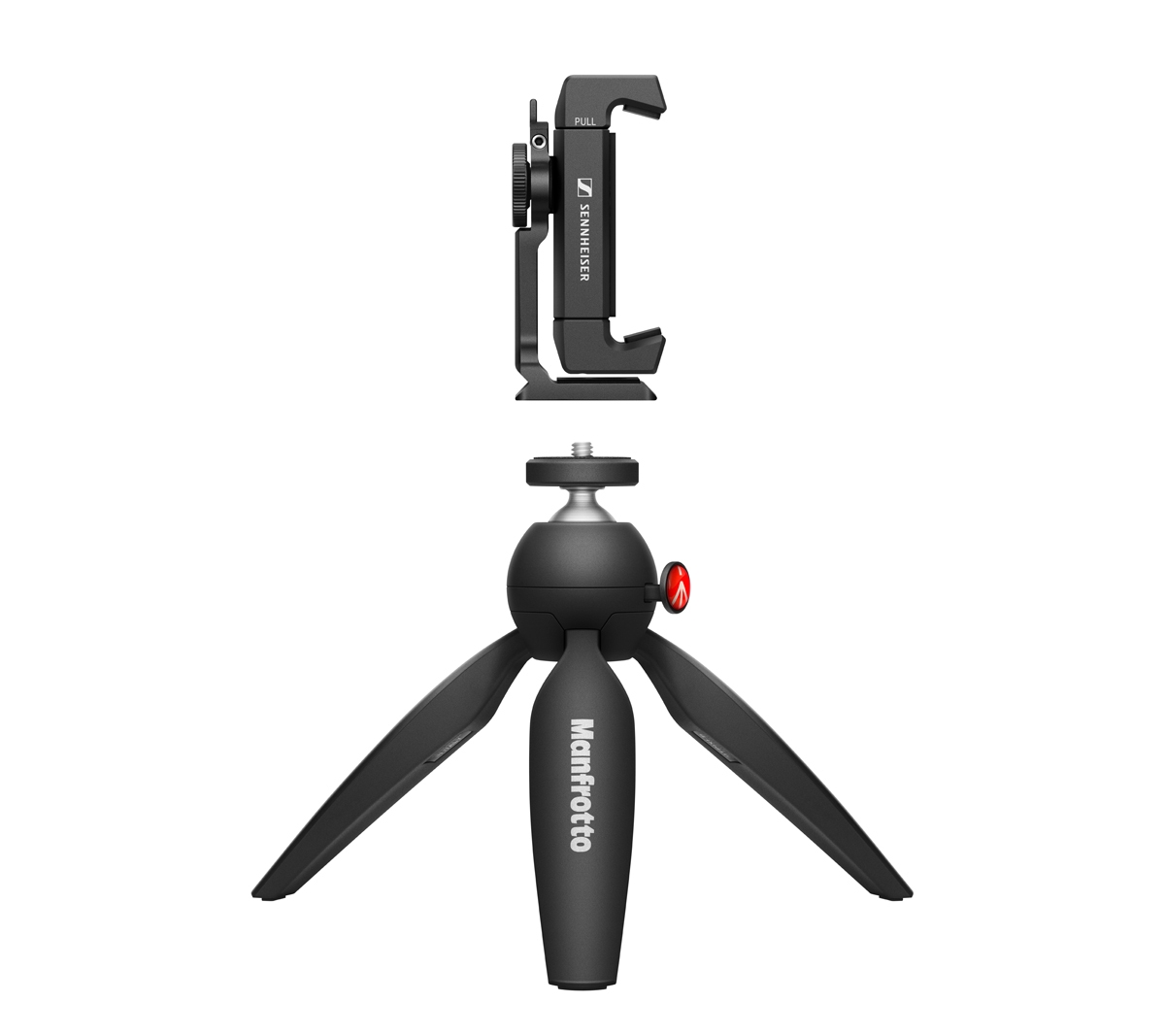Sennheiser Mobile Mini-Stativ mit Smartphone Klemme