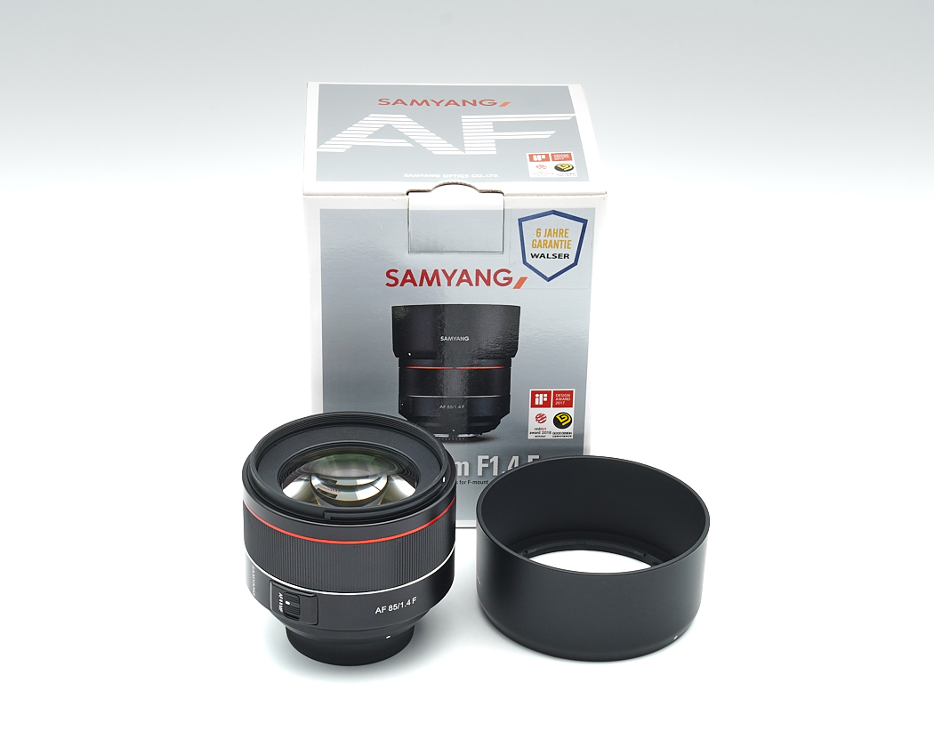 Samyang AF 85mm 1.4 Nikon F Ausstellungsstück #47594**