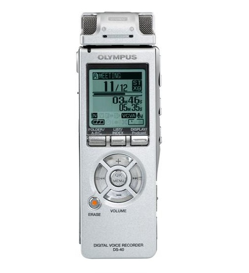 Olympus DS-40 Digital Voice Recorder Topzustand #X34521