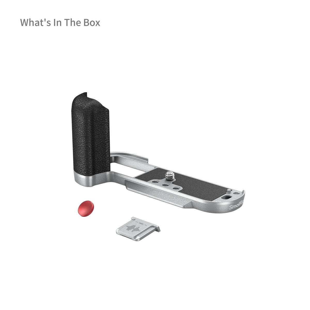 SmallRig 4713 Silicone L-Shape Handle für Fujifilm X-T50 silver