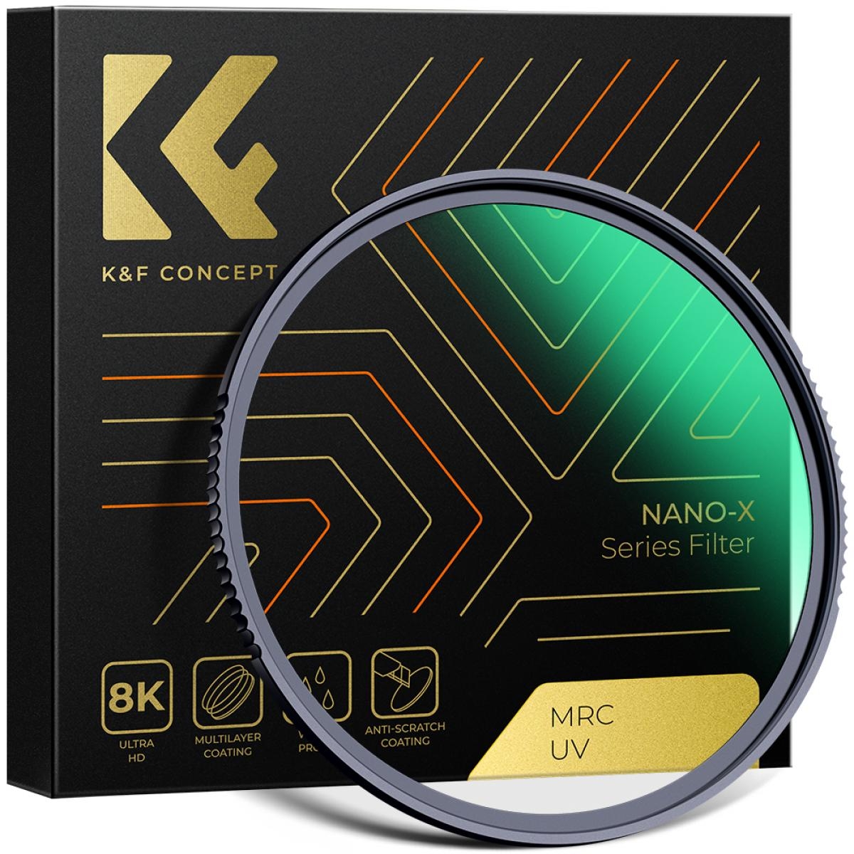 K&F Concept Nano X-Serie MRC UV Filter 112mm Neuware #X36488