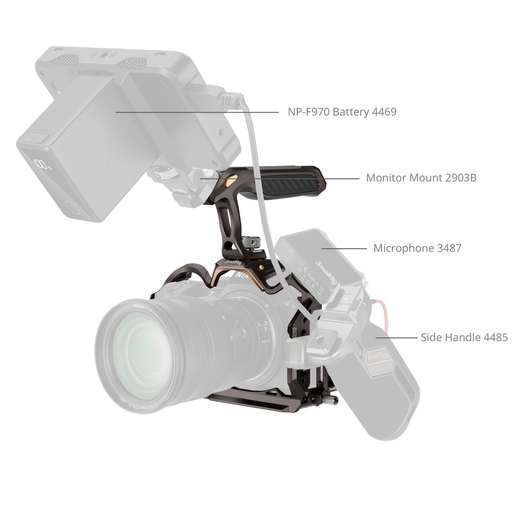 SmallRig 5259 Night Eagle Kit, Cage für Nikon Z5II/5 Z6II/6 Z7II/7
