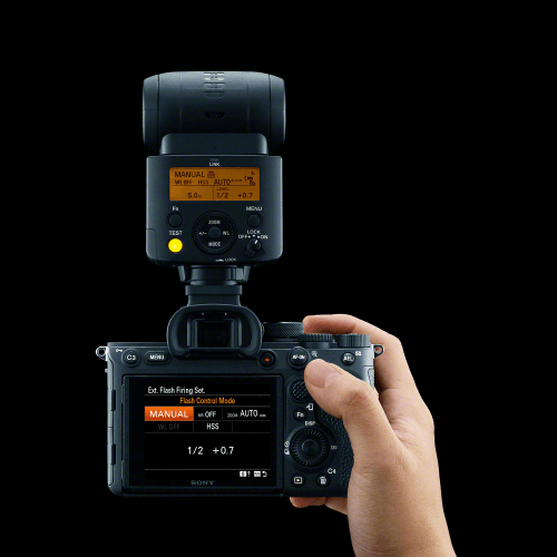 Sony HVL-F46RM Blitz mit kabelloser Funksteuerung