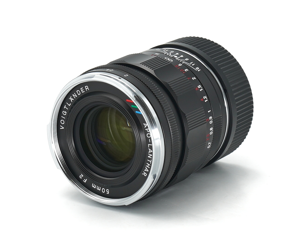 Voigtländer APO-Lanthar 50mm 2.0 VM ASPH schwarz für Leica M Vitrinenmodell #**