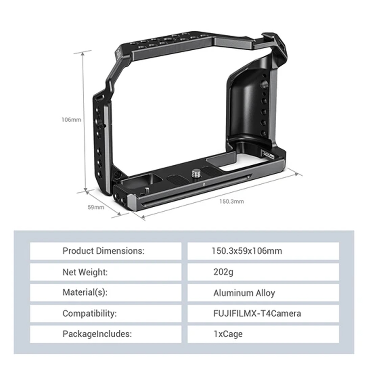 Smallrig 2808 Cage für Fujifilm X-T4