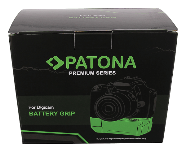 PATONA Premium Batteriegriff wie Panasonic DMW-BGG9
