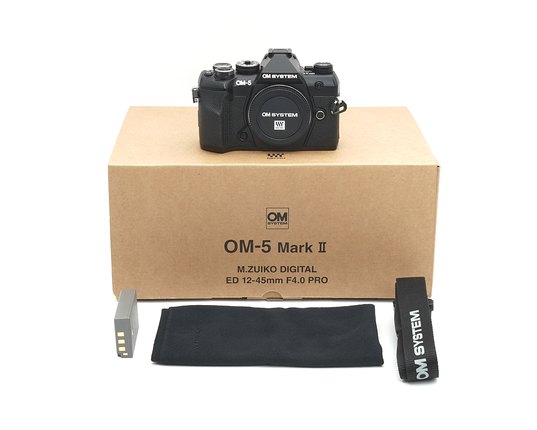OM SYSTEM OM-5 II Gehäuse schwarz Ausstellungsstück #47953**
