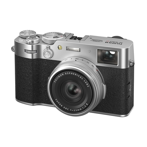 Fujifilm X100VI silber + Voigtländer 256GB UHS-II ultraschnelle Speicherkarte