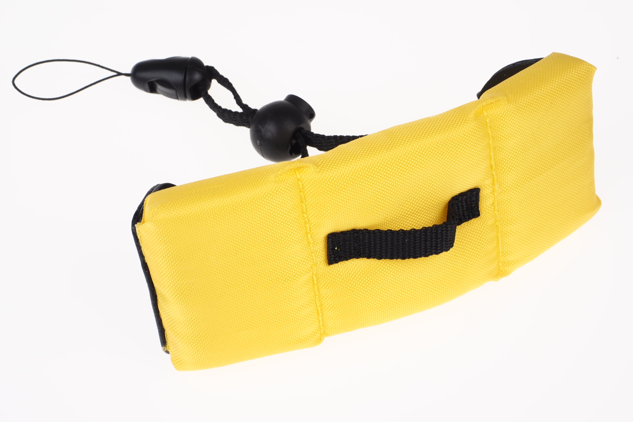 Waterproof schwimmende Handschlaufe für Digitalkameras gelb