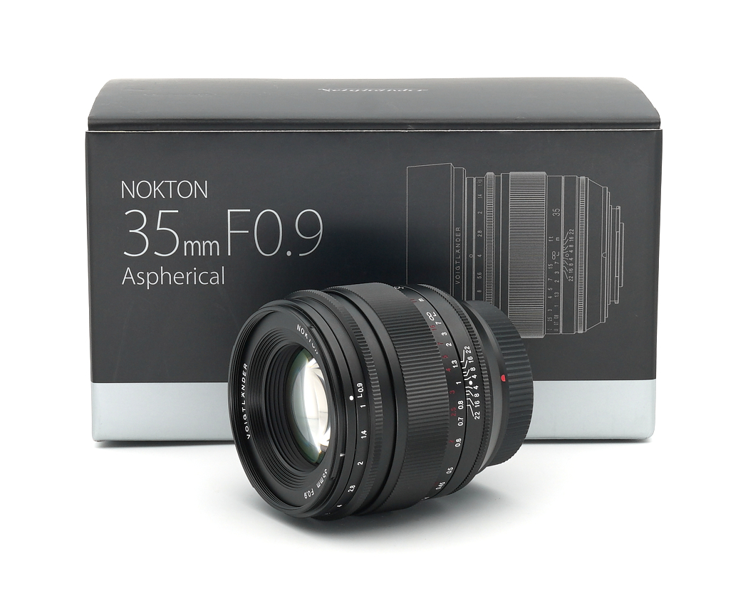 Voigtländer Nokton 35mm 0.9 ASPH. schwarz für Fujifilm X-Mount Einzelstück