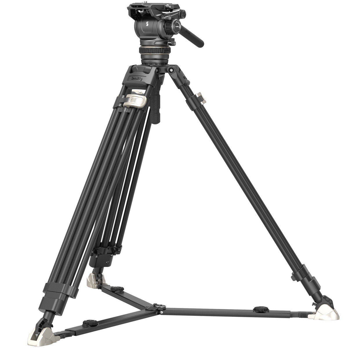 SmallRig 4463 Heavy-Duty Carbon Fiber Tripod Kit AD-120