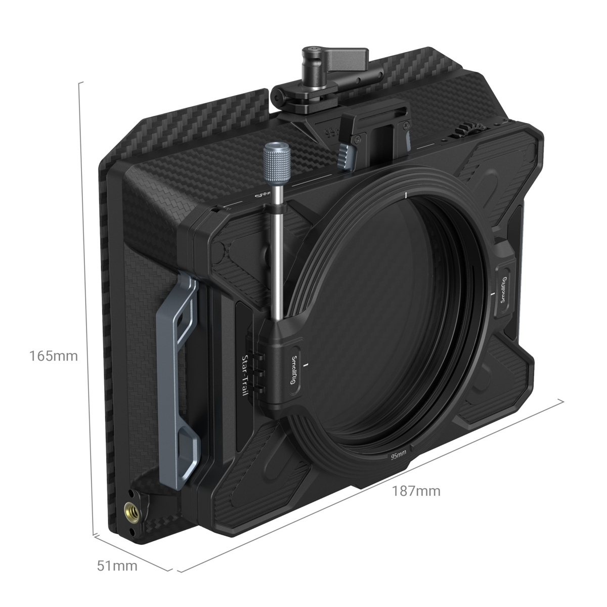 SmallRig 3645 modulare Matte Box (multifunktional, Ø 95 mm) VND Kit