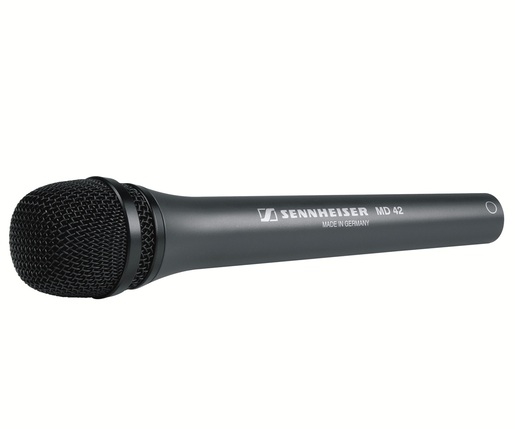 Sennheiser MD 42 Reportagemikrofon, sw