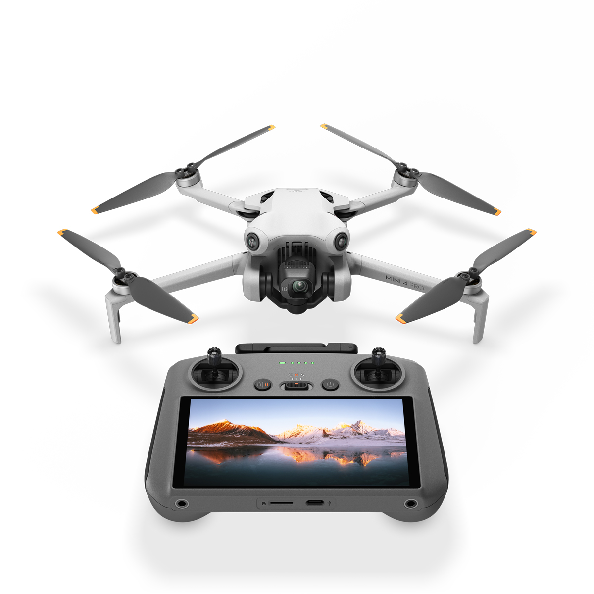 DJI Mini 4 Pro +  RC2 Quadrokopter + Fernsteuerung m. Display