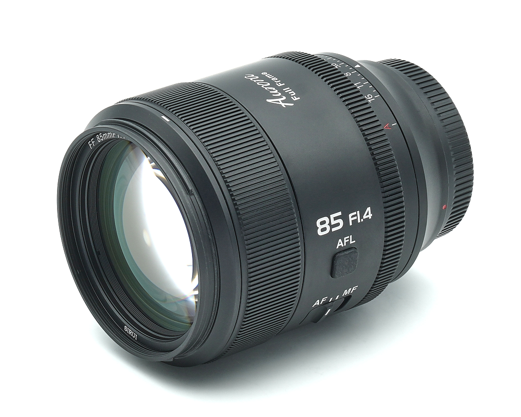 objektiv, 85mm, F1.4, manueller fokus, AFL